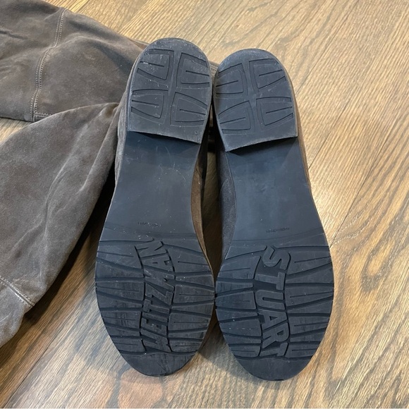 Stuart Weitzman Lowland Stretch Suede Over-the-Knee Boots Women’s 8 - Picture 9 of 11